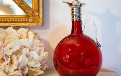 Ruby Glass Decanter – £185