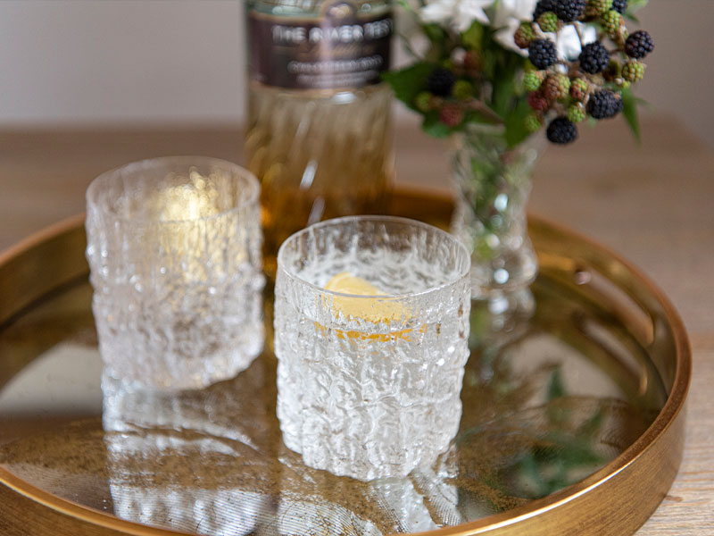 SOLD – Set of 6 Whitefriars Flint Tumblers