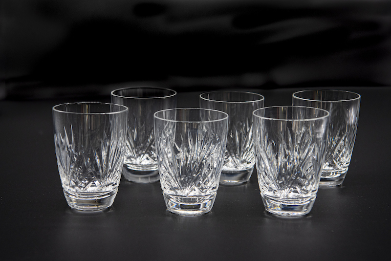 Set of 6 Small Table Glasses – £45