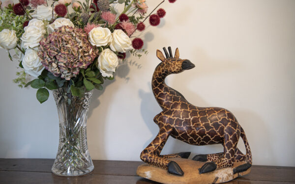 Carved Wooden Giraffe – £85