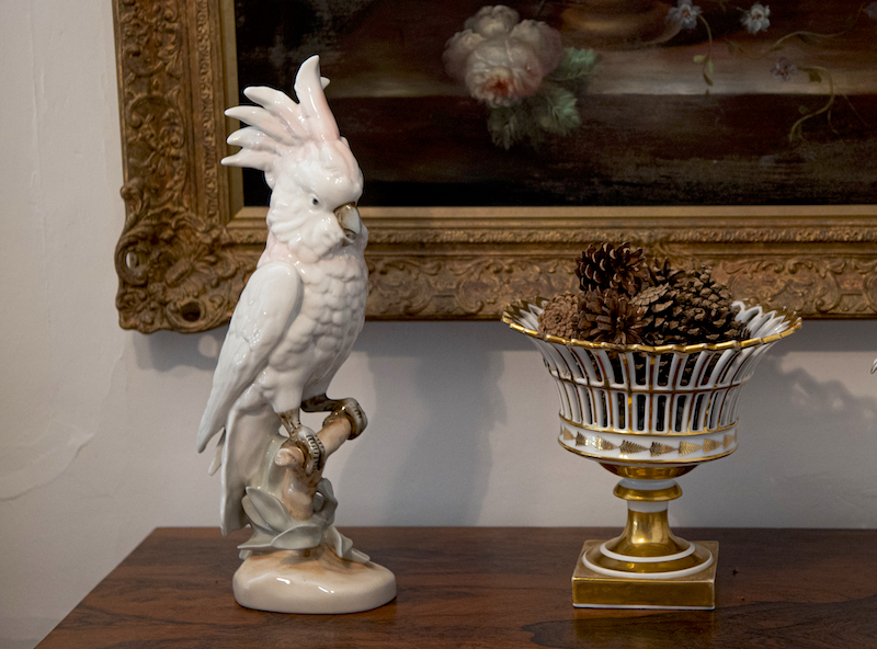 SOLD – Porcelain Cockatoo