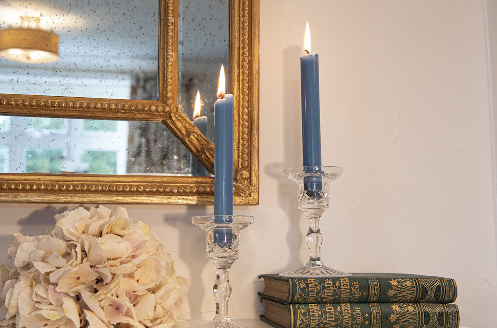 Royal Brierley Crystal Candlesticks – £50