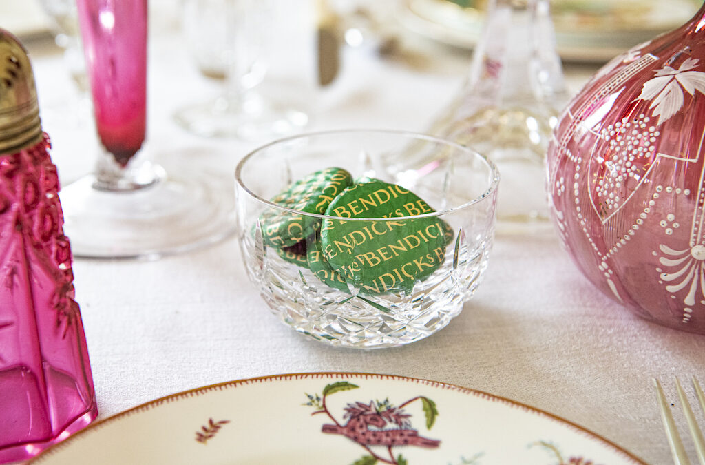 Small Cut Glass Bowl – £28