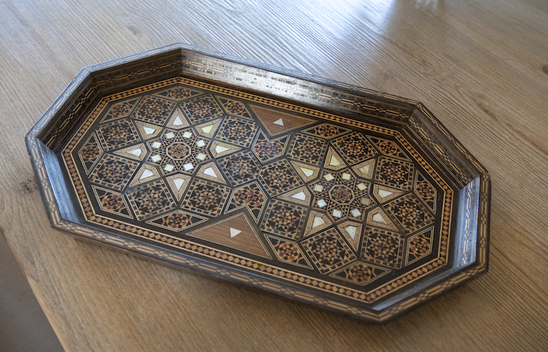 Marquetry Tray – £68