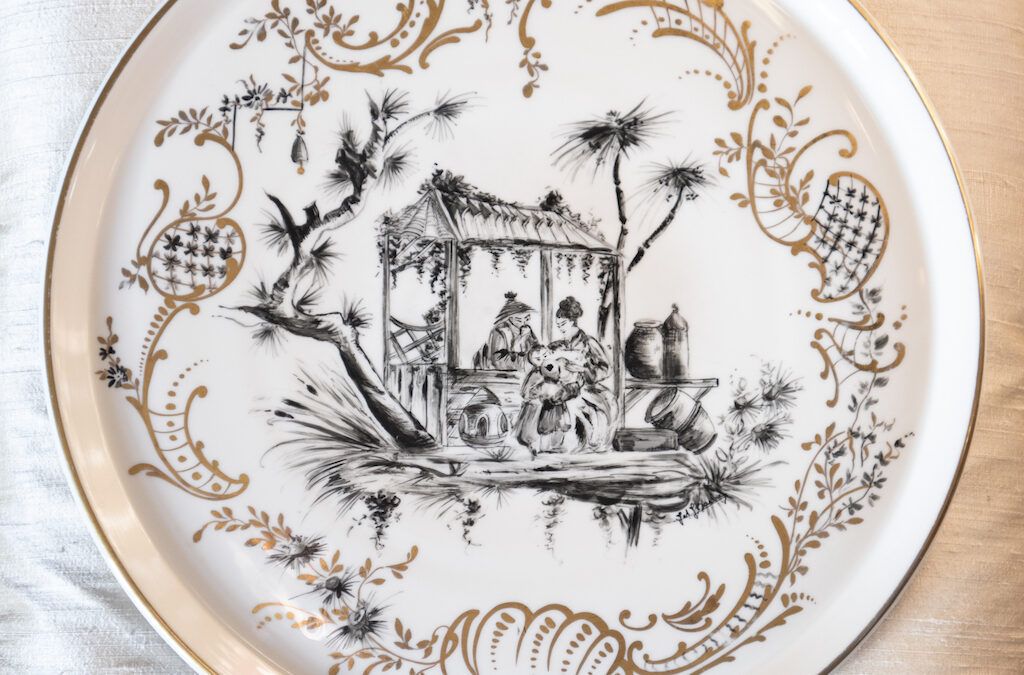 Porcelain Platter – £65