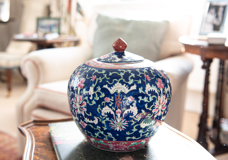 Floral Ginger Jar – £95