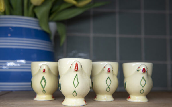 Four Chicken Egg Cups – £22