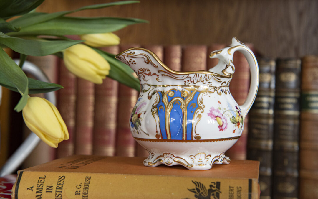 Small Porcelain Floral Jug – £18