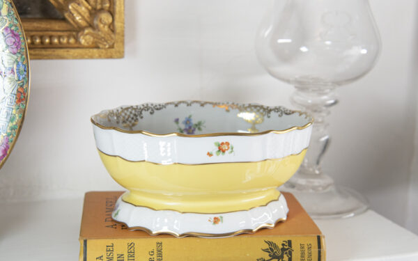 SOLD – Oval Porcelain Bowl