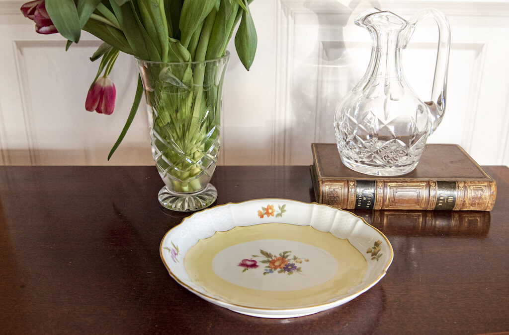 SOLD – Oval Porcelain Dish