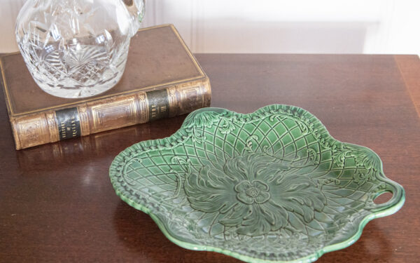 Green Trellis Pattern Dish – £38