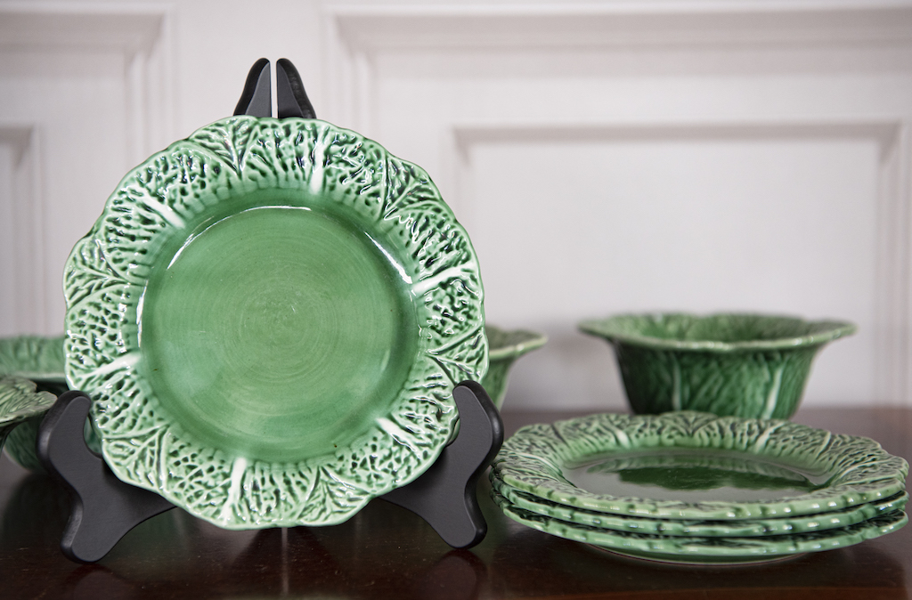 Cabbage Leaf Plates – £55