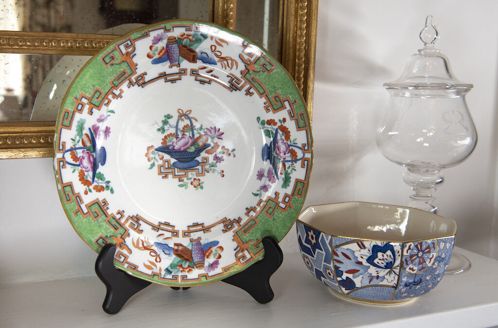 Antique Minton Plate – £25