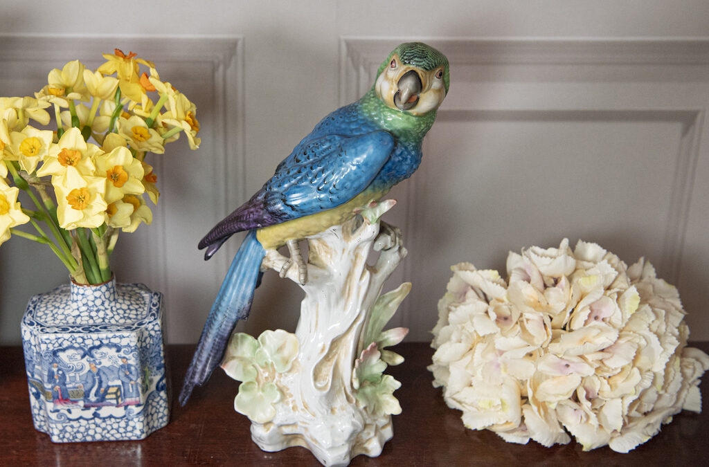 Large Macaw Parrot Figurine – £165