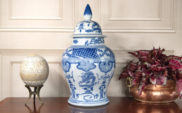 Large Chinese Style Baluster Vase – £145