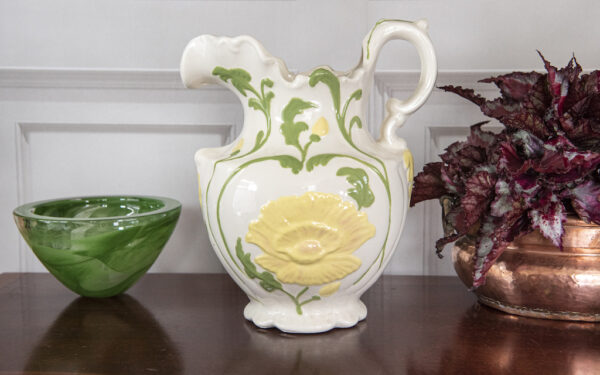 Large Pitcher with Yellow Flowers – £85