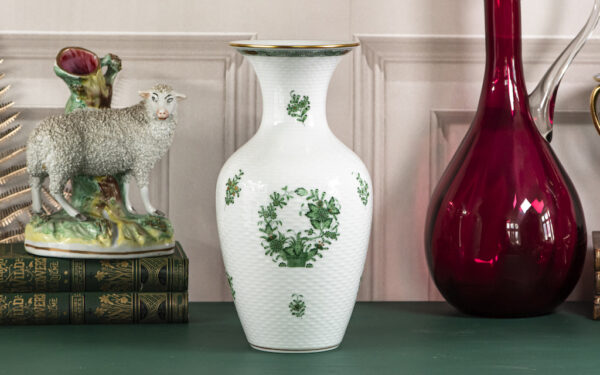 SOLD – Herend Porcelain Chinese Bouquet Vase