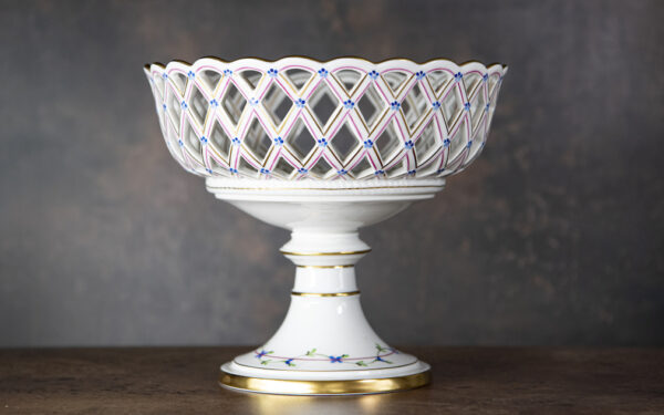 Herend Blue Garland Footed Centrepiece Bowl – £345