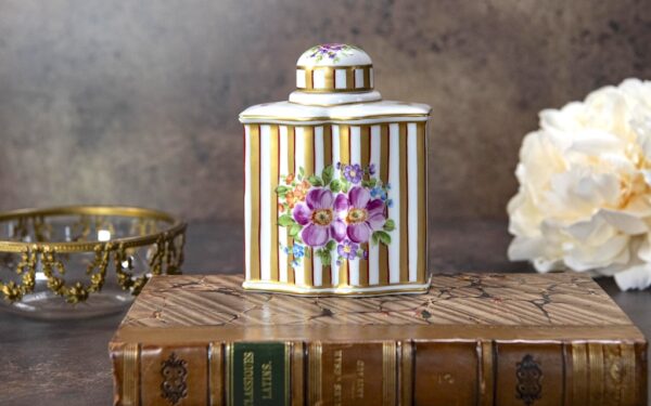 SOLD – Dresden Tea Canister