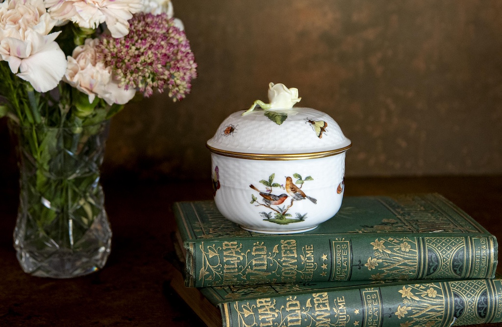 Herend Rothschild Birds Sugar Bowl – £110