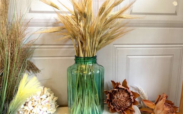 SOLD – Green Hungarian Glass Pickling Jar
