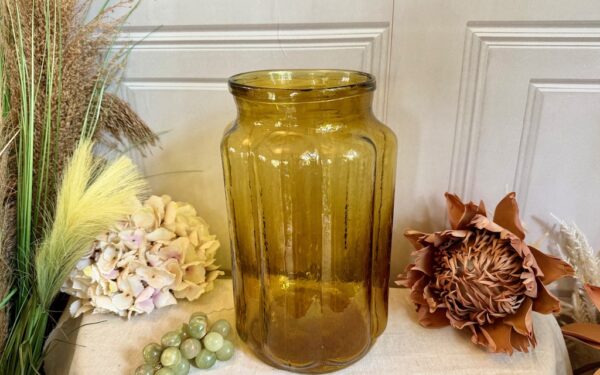 Amber Glass Hungarian Pickling Jar – £90
