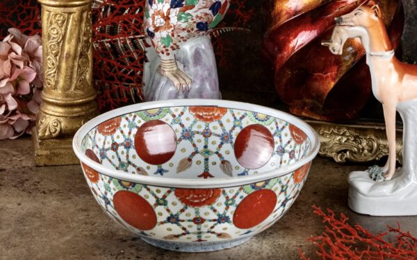 Antique Japanese Meiji Period Imari Bowl – £195