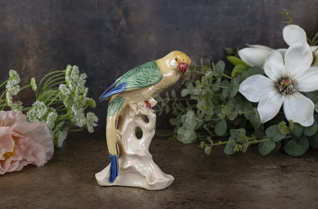 Yellow Parrot Figurine – £55