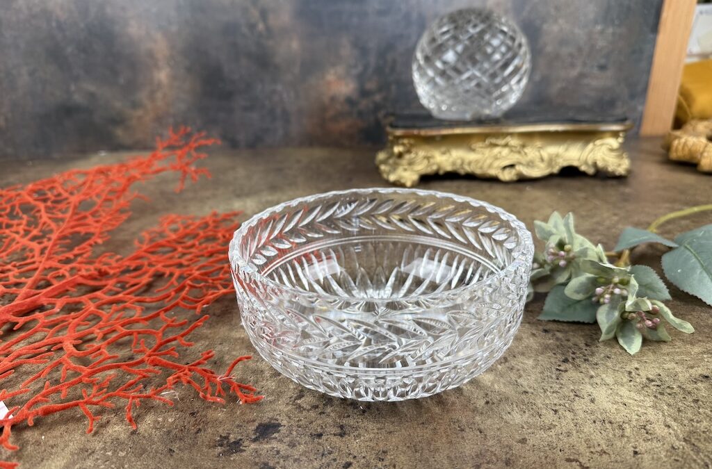 Cut Glass Bowl – £40