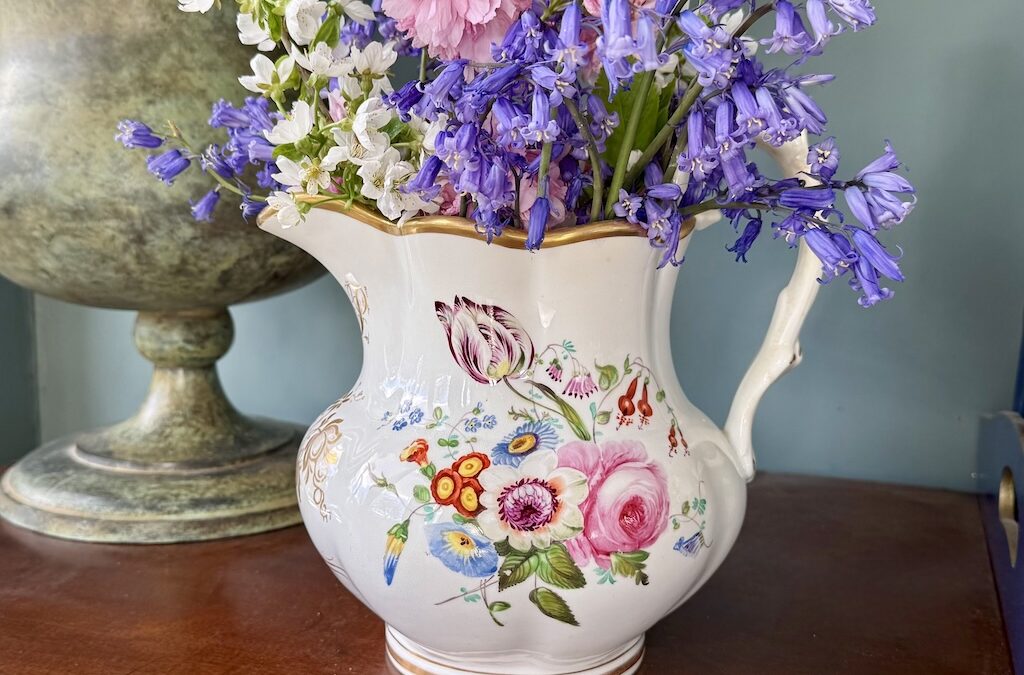Antique Hand Painted Commemorative Jug – £95